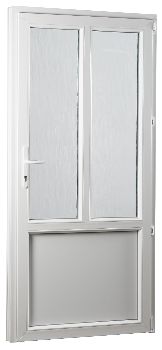 Vedlejší vchodové dveře REHAU Smartline+, pravé - SKLADOVÁ-OKNA.cz - 980 x 2080