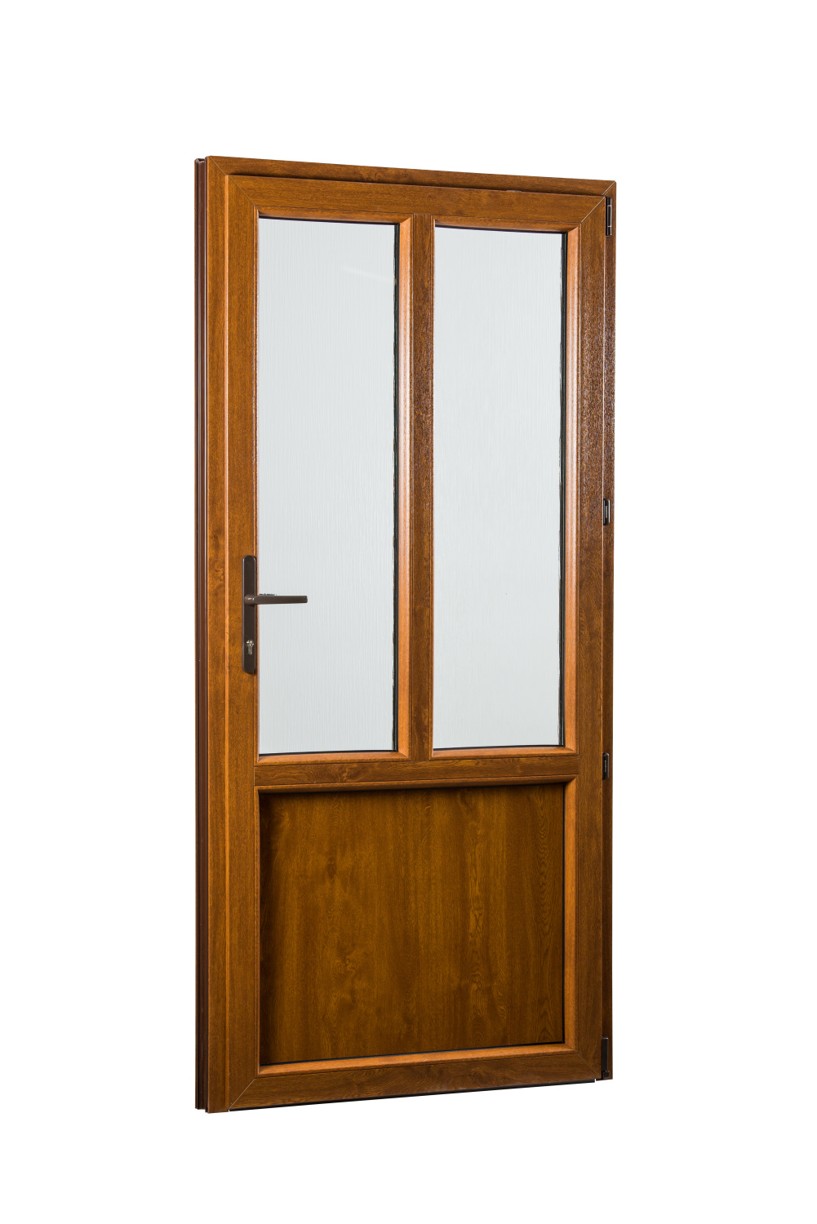 Vedlejší vchodové dveře REHAU Smartline+, pravé - SKLADOVÁ-OKNA.cz - 980 x 2080