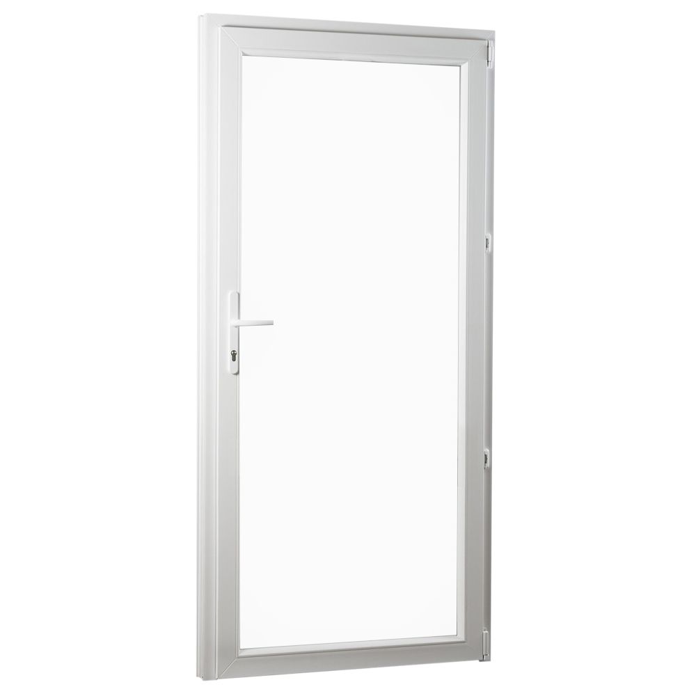 Vedlejší vchodové dveře REHAU Smartline+, pravé - SKLADOVÁ-OKNA.cz - 880 x 2080