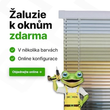Vnitřní žaluzie zdarma