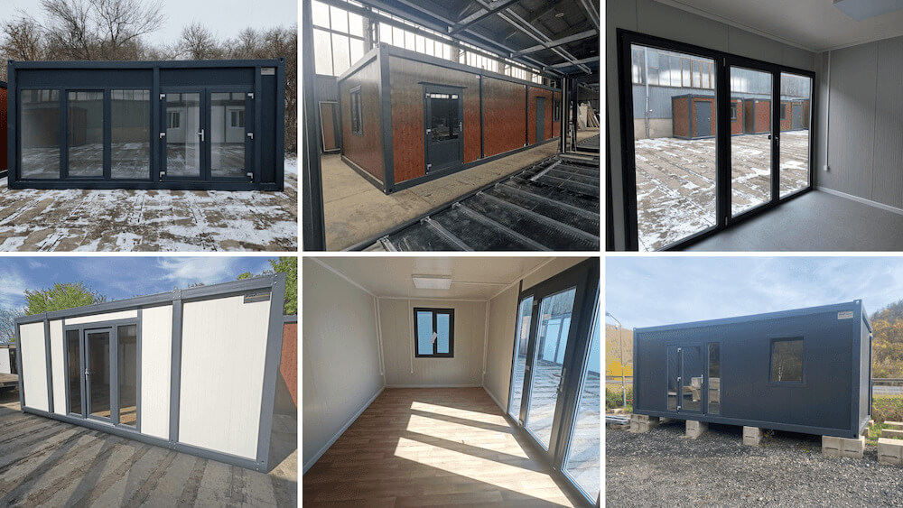 Okna a dveře v kontejnerových domcích Okna a dveře v kontejnerových domcích