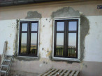 Plastová okna dělená vhodná do vesnických domků