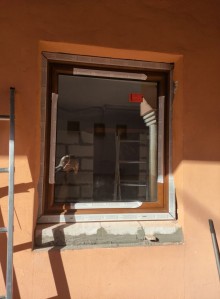 Montáž okna při rekonstrukci