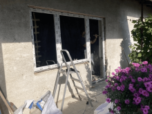 Průběh montáže balkonové sestavy