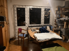 Balkonová sestava – pohled z interiéru