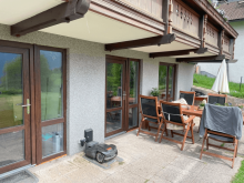 Pohled na celou realizaci zvenčí z terasy