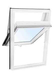Střešní okno SUPRO Triple Termo se dá použít i do místností se zvýšenou vlhkostí