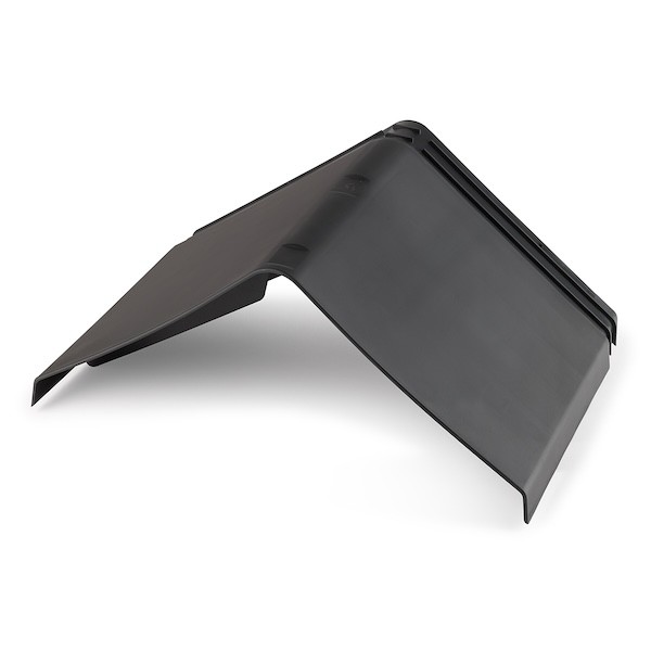 Plastový hřebenáč v černé barvě