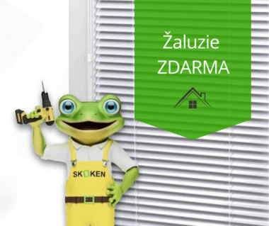 Zářijová akce: Žaluzie k oknům ZDARMA