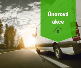 V únoru rozdáváme 20% slevu na dopravu