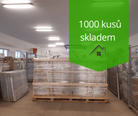 Naplnili jsme sklad, okna dodáme do pár dnů