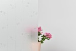 Statická fólie - křišťálové květiny