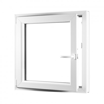 Jednokřídlé plastové okno REHAU Smartline+, otvíravo-sklopné levé 800 x 900
