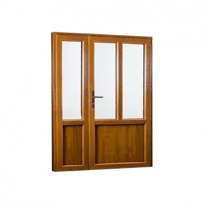 Vedlejší vchodové dveře dvoukřídlé, pravé, PREMIUM 1480 x 2080