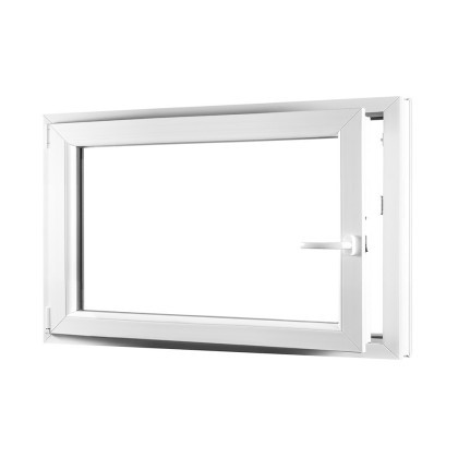 NOVÉ!!! Jednokřídlé plastové okno REHAU Smartline+, otvíravo-sklopné levé 900 x 550