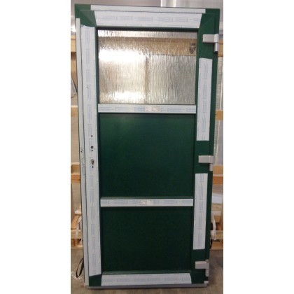 POŠKOZENÉ!!! Hlavní vchodové dveře ven otevíravé REHAU Synego BASIC 940 x 1970