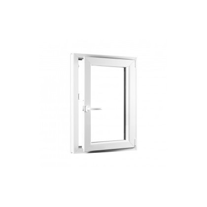 NOVÉ!!! Jednokřídlé plastové okno trojsklo REHAU Synego AD Elegance, otvíravo-sklopné pravé 650 x 1000
