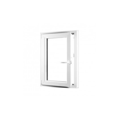 NOVÉ!!! Jednokřídlé plastové okno trojsklo REHAU Synego AD Elegance, otvíravo-sklopné levé 650 x 1000