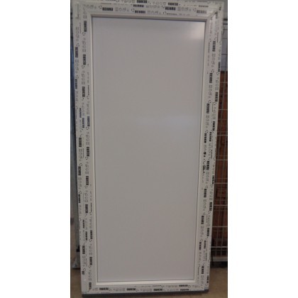 NOVÉ!!! Vedlejší vchodové dveře REHAU Smartline+, plné, levé 980 x 2080