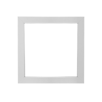 POŠKOZENÉ!!! Fixní plastové sklepní okno OLIMPIA 60 AD 400 x 400