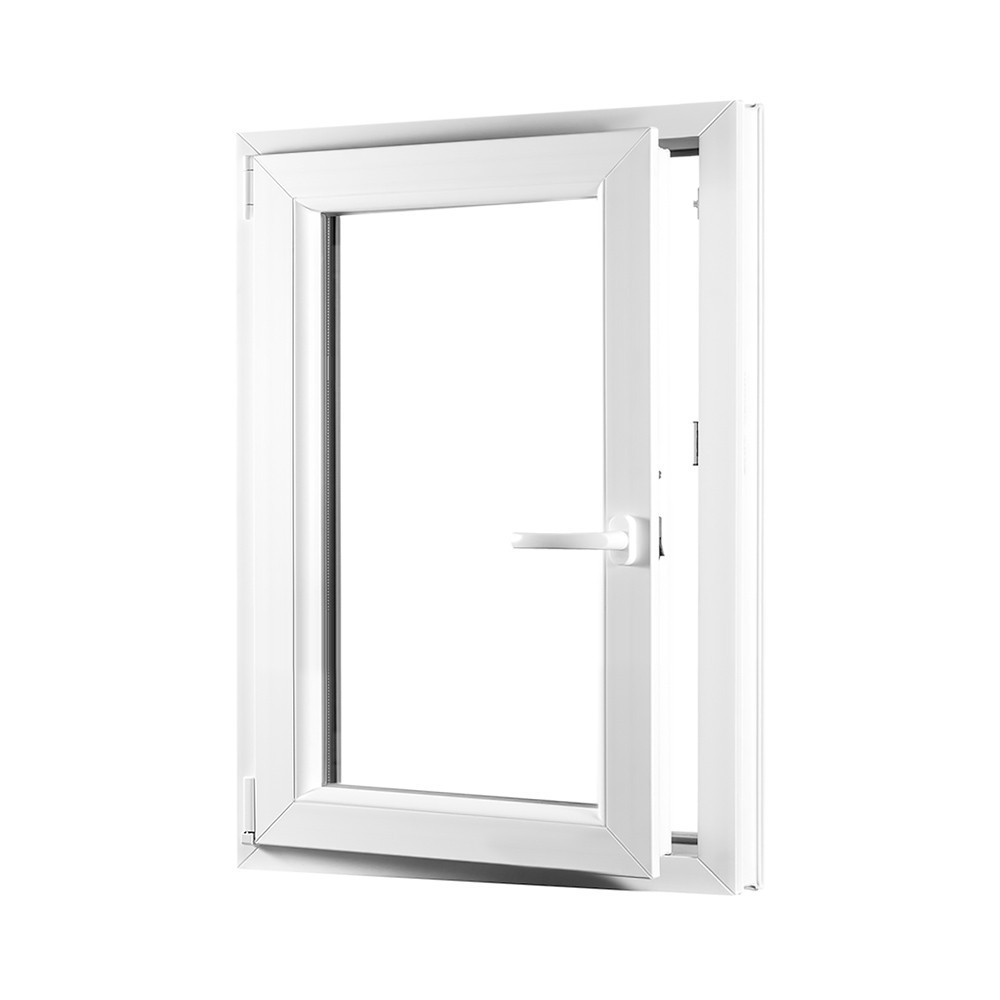 Levně NOVÉ!!! Jednokřídlé plastové okno REHAU Smartline+, otvíravo-sklopné levé 620 x 1010