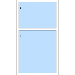 Jednokřídlé okno s nadsvětlíkem