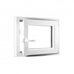 Jednokřídlé plastové okno PREMIUM, otvíravo-sklopné pravé 600 x 550