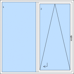 Posuvno-sklopné dveře