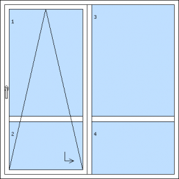 Posuvno-sklopné dveře