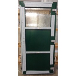 POŠKOZENÉ!!! Hlavní vchodové dveře ven otevíravé REHAU Synego BASIC