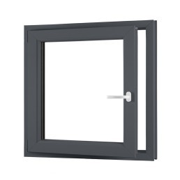 NOVÉ!!! Jednokřídlé plastové okno trojsklo REHAU Synego MD, otvíravo-sklopné levé