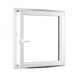 Jednokřídlé plastové okno REHAU Smartline+, otvíravo-sklopné pravé