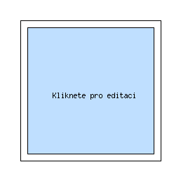 Okno jednokřídlé fixní