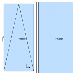 Posuvno-sklopné dveře