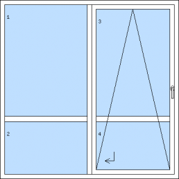 Posuvno-sklopné dveře
